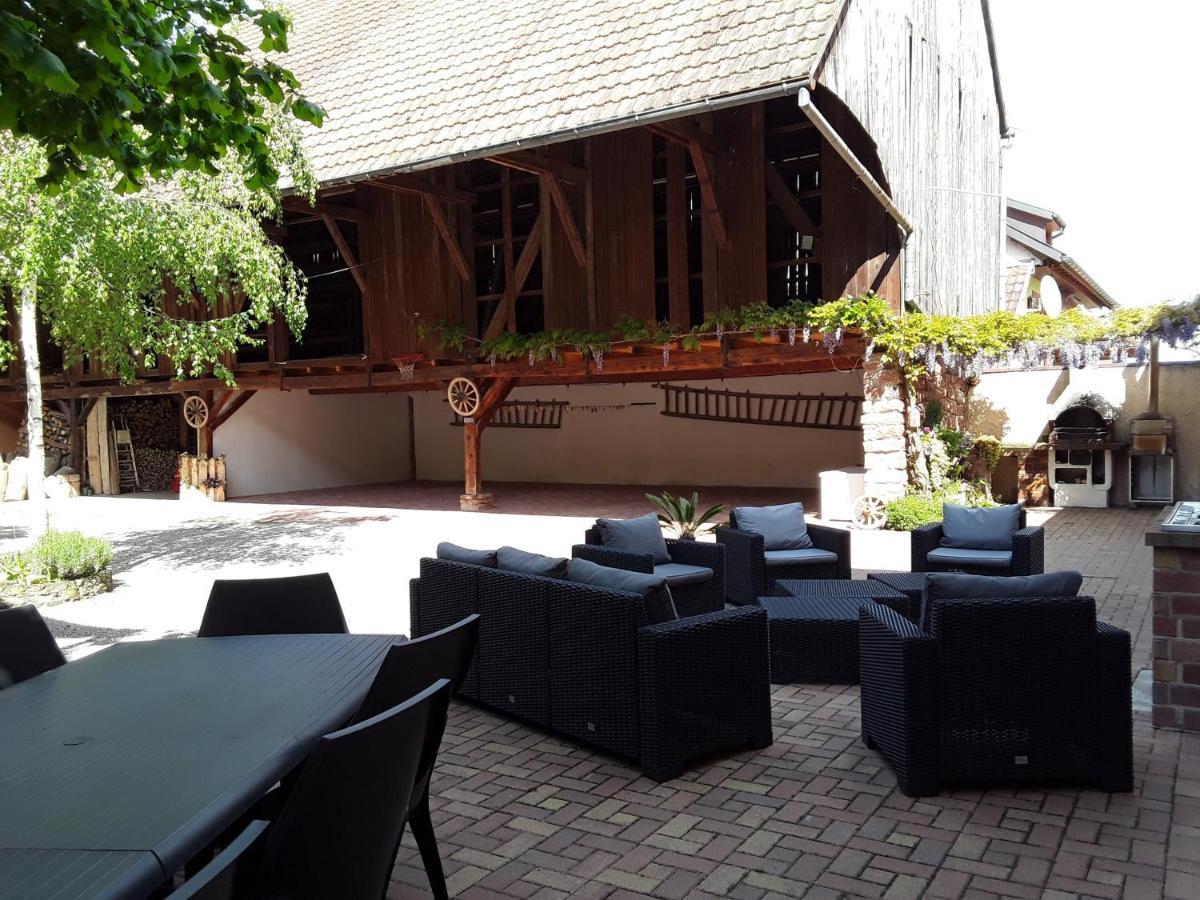 Gites Les Cocottes Zellwiller Exterior foto
